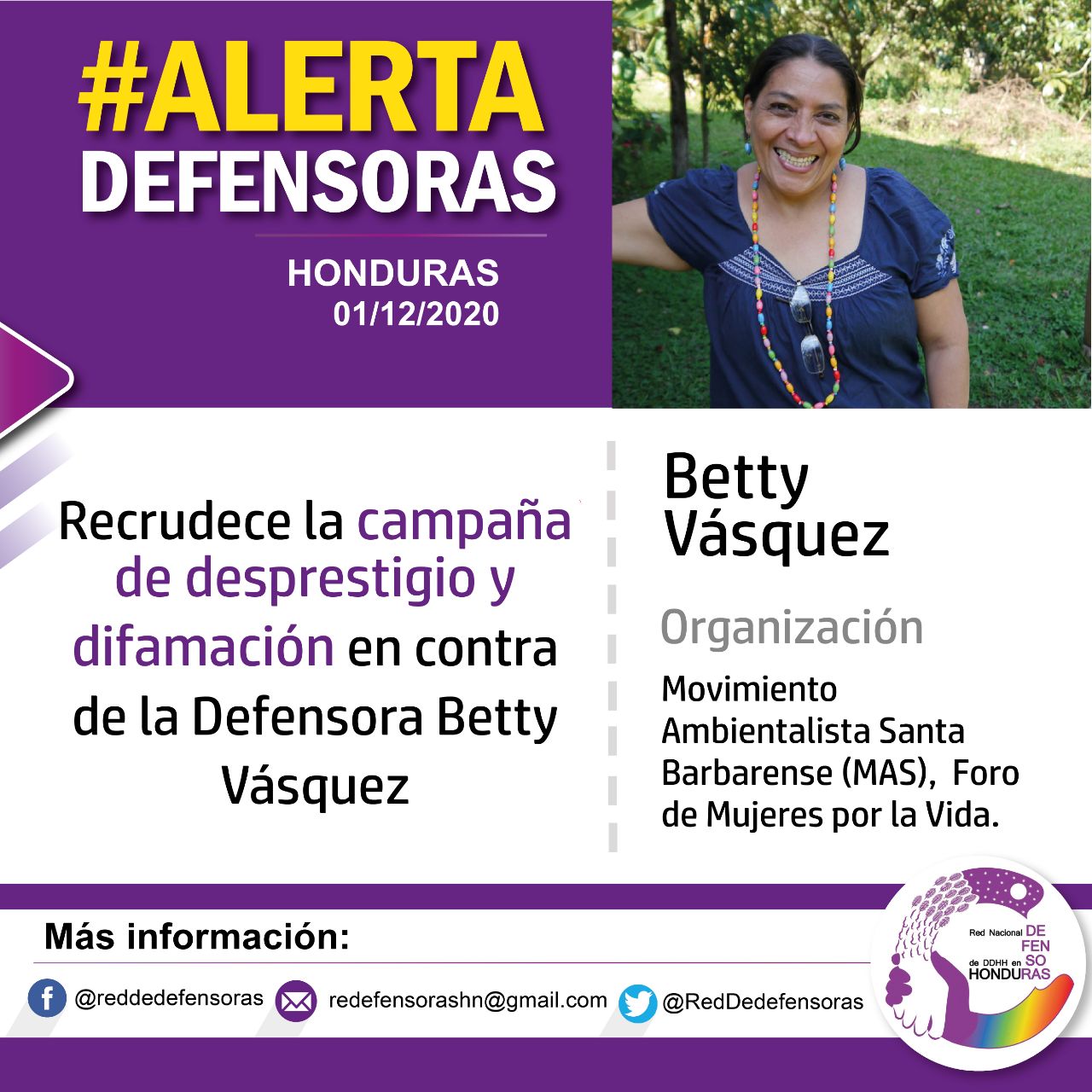 Betty Vasquez Honduras