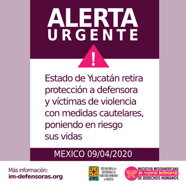 Alerta mexico medidas cautelares