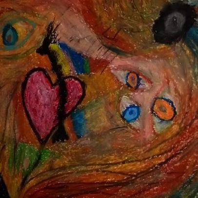 Detalle de "Corazón renaciente 2019", Carolina Ramírez